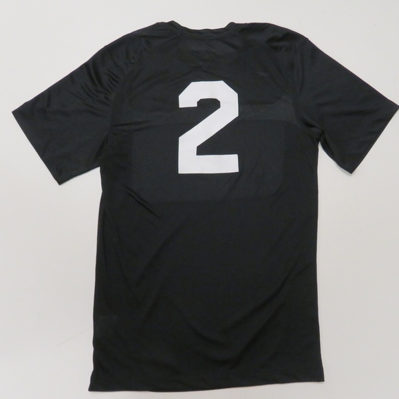 Nike Mens Rio II Black Jersey T-Shirt Small #2 - Picture 5 of 6